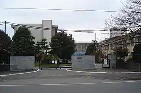 栃木県立石橋高等学校通用門