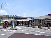 JTA出発ターミナルと到着ターミナル（2012年）