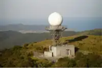 石垣島レーダードーム外見