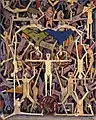 国立国際美術館蔵「暴力シリーズ・曲芸」1956年