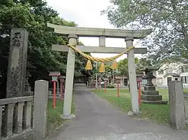 石狩八幡神社の鳥居