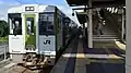 キハ110系（2018年7月31日 前谷地駅）