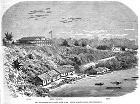 ビオコ島の浜辺(1864年)