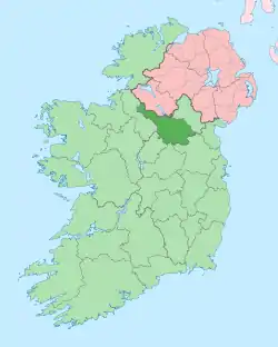 Location of キャバン県
