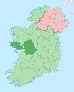 アイルランドにおけるゴールウェイ県