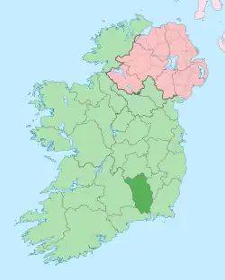 Location of キルケニー県