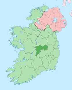 Location of オファリー県