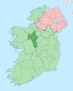 Location of ロスコモン県