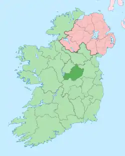 Location of ウェストミーズ県