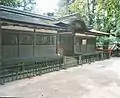 石上神宮の摂社・出雲建雄神社拝殿(国宝)