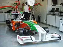 第7戦トルコGPピットでのVJM02