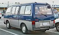同リア2箇所にあるバックドアハンドルが初代の特徴（1993年8月-1995年7月）