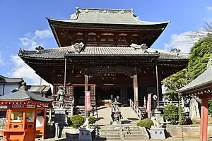 板橋不動尊の大本堂
