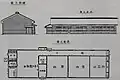 1924年に新築された校舎の認可申請書