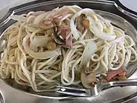 カフェテラスポンヌフ(東京都港区)のイタリアン白、塩のみ