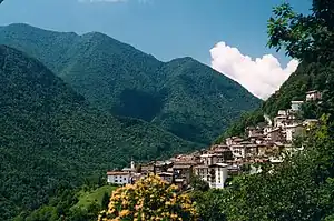 パニョーナの風景