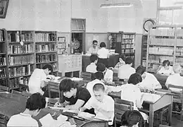 図書館内の様子（1967年）