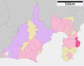 伊東市位置図