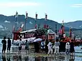 管絃祭の様子(昼)