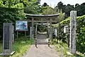 表参道入口と一の鳥居