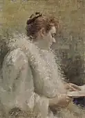 Parizanka s pismom「手紙を見るパリジャン」(1891-1892)