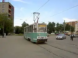 イヴァノヴォ市街(路面電車は2008年に廃止)