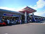リニューアル前正面入口（2009年8月）