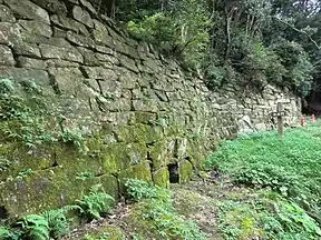石城山神籠石(山口県光市)の東水門跡