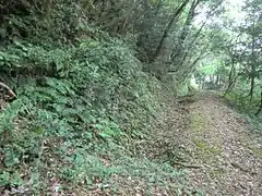 版築跡