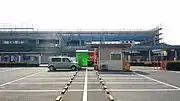 橋上駅舎化工事（2017年5月）