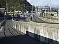 岩崎1丁目交差点付近から山県市方向