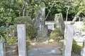 「丹羽勘助・古城之跡」碑（2014年（平成26年）2月13日撮影）