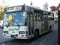「でんでんむし」初代車両(いすゞ・ジャーニーK)
