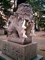 狛犬吽形
