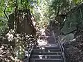 賽の河原への参道