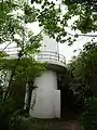 青島灯台。集落から徒歩20分ほど。