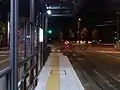 Cホームより望むデルタ線