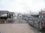自転車置場(2010年9月)