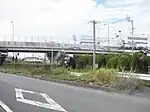架線終端付近(2010年9月)