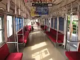 車内(モハ715)