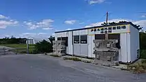 伊是名場外離着陸場待合所近撮