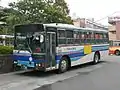 伊豆東海バスへ移籍した車両 カラーリングはそのまま使用