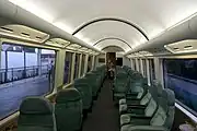 「ロイヤルボックス」車内
