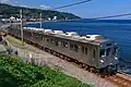東急電鉄時代を再現した8000系。無塗装のほか更新車塗装のラッピングも実施された。
