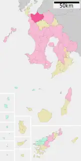 出水市位置図