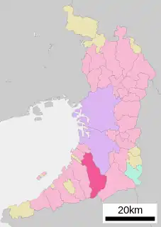 和泉市位置図