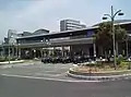 タクシーターミナル(写真はロータリー改良前)