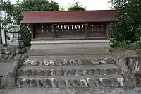 末社(蚕影大神、三峰大神、古峰大神、天満社、愛宕大神、白山大神、伊奈利社)