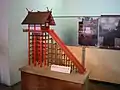鎌倉時代の本殿（復元模型）