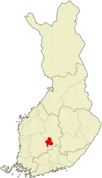 ヤムサの位置の位置図